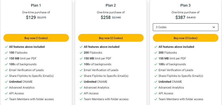 FlipLink.me Plans